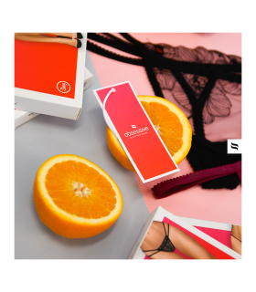 Сексуальні стрінги з мережива і атласним бантиком L / XL - No Taboo