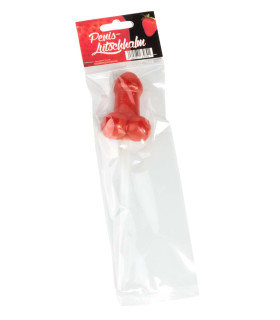 Конфета леденец в виде члена Penis-Strohhalm-Lolly Red - No Taboo