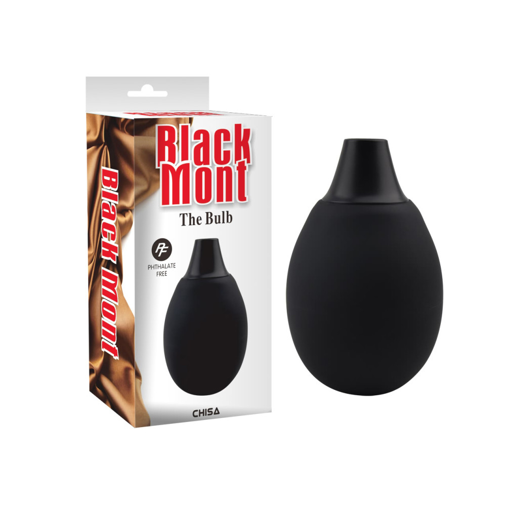 Анальный душ без насадки Chisa Black Mont черный, 14.8 х 9.2 см (34796), zoom