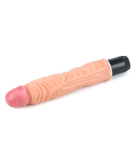 Вибратор реалистичный с хребтом Reel Feel Flexi, 24.8 см - No Taboo