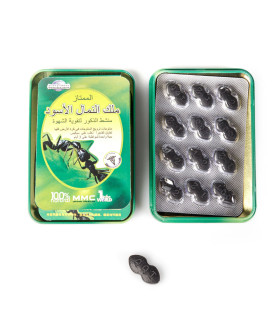 Таблетки для потенции Ant King Черный Муравей, 12 шт - No Taboo