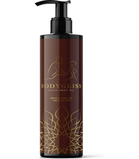 Массажное масло BodyGliss с ароматом кокоса и рома, 150 мл - No Taboo