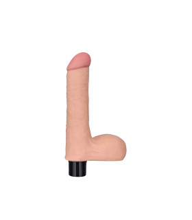 Вибратор с мошонкой реалистичный, 20,3 см х 3,8 см - No Taboo