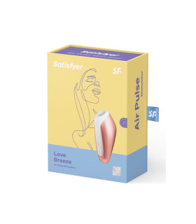Вакуумный стимулятор клитора Satisfyer Love Breeze медный, 9.8 х 4 см - No Taboo