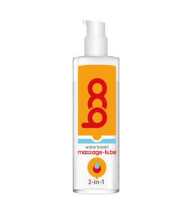 Массажный гель и лубрикант BOO 2 в1 MASSAGE-LUBE, 50 мл - No Taboo