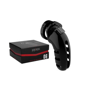 Пояс верности из поликарбоната, на замке, черный - No Taboo