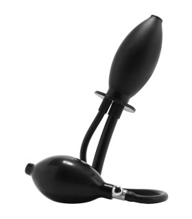 Анальна пробка-клізма з накачуванням Inflatable Enema Plug - No Taboo