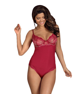 Боди эротическое, красное, S/M - No Taboo