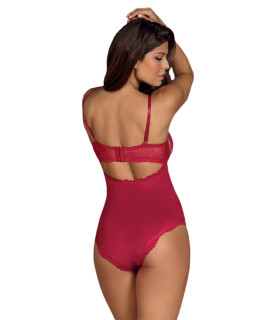 Боди эротическое, красное, S/M - No Taboo