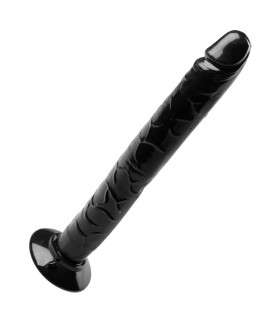 Фалоімітатор великий, на присоску, чорний - No Taboo
