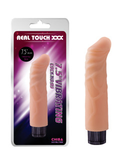 Вибратор из киберкожи без яичек Real Touch, 18.5 см х 4 см - No Taboo
