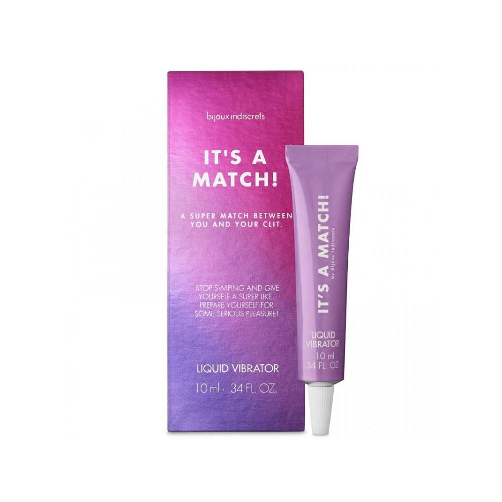 Жидкий вибратор Clitherapy: It's a Match! Bijoux Indiscrets,10 мл (43159), zoom