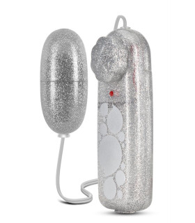 Виброяйцо с пультом управления B Yours, серебристое, 5.7 х 2.5 см - No Taboo