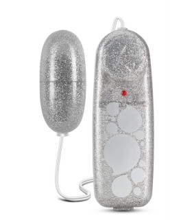 Виброяйцо с пультом управления B Yours, серебристое, 5.7 х 2.5 см - No Taboo