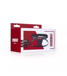 Трусики для страпону No-Parts - Jordan Adjustable, чорні - No Taboo