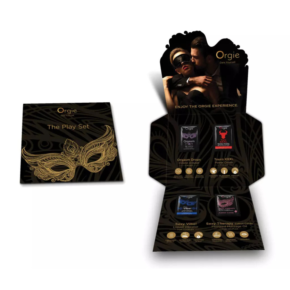 Набор интимных стимуляторов для секса THE PLAY SET ORGIE, 4 шт (53812), zoom