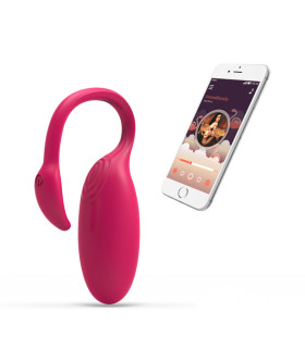 Виброяйцо смарт на дистанционном управлении Magic Motion Flamingo Wearable Vibrator - No Taboo