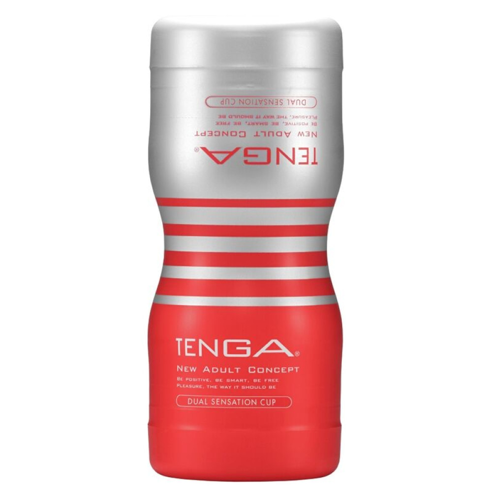 Мастурбатор двосторонній Tenga New Adult Concept Dual Sensation cup (53819), zoom