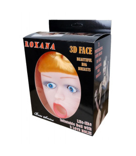 Лялька для сексу ROXANA з 3D обличчям, 3 отвори, 165 см - No Taboo