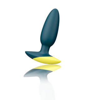 Анальная пробка с вибрацией Romp Bass, силикон, зеленая - No Taboo