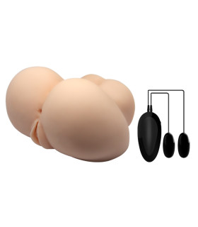 Мастурбатор попа с вибрацией Crazy Bull Busrty Butt, киберкожа - No Taboo