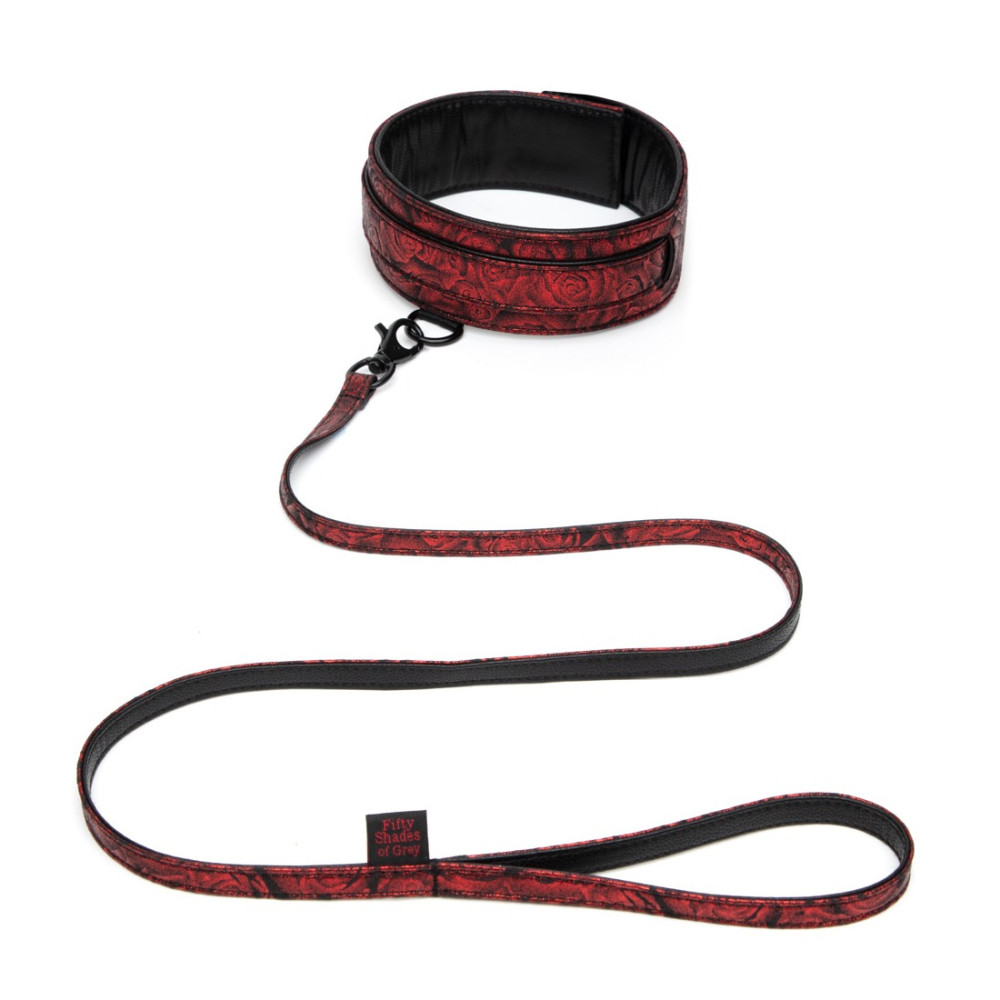 Нашийник із повідцем Fifty Shades of Grey Sweet Anticipation, двосторонній (45381), zoom