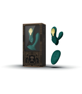 Вибратор в трусики AYA Zalo Turquoise Green на пульте управления - No Taboo