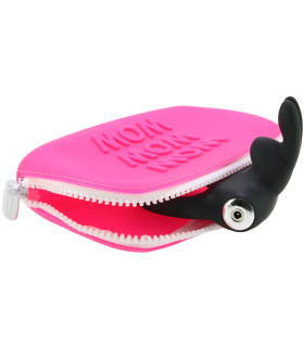 Кейс для хранения секс-игрушек WOW Happy Rabbit, силикон, розовый - No Taboo