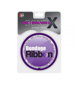 Стрічка для бондажа BONDX BONDAGE RIBBON, фіолетова - No Taboo