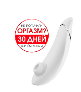 Womanizer Premium безконтактний кліторальний стимулятор Вуманайзер Преміум, білий - No Taboo