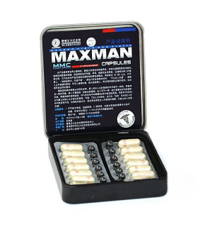 Капсулы возбуждающие для мужчин MaxMan 4, цена за 1 шт - No Taboo