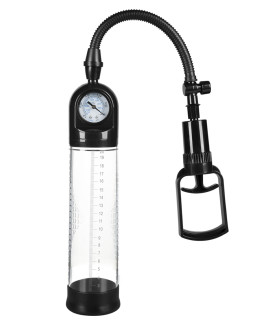 Вакуумна помпа Boss Series MASTER, з манометром, 32 см - No Taboo