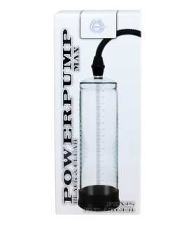 Вакуумная помпа Boss Series MAX, 22 см, прозрачная - No Taboo