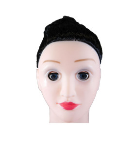 Надувна лялька SINDY 3D із вставкою з кібершкіри та вібростимуляцією - No Taboo