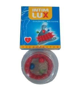 Презерватив с усиками Intim Lux Сладкое желание, латекс, 1 шт - No Taboo