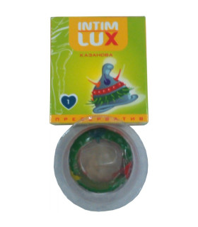 Резинка с усиками Intim Lux Казанова, латекс, 1 шт - No Taboo