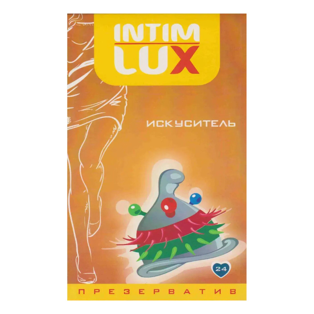 Презерватив з вусиками Intim Lux Спокусник, латекс, 1 шт (30476), zoom