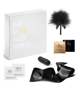 Подарочный набор для секса Bijoux Indiscrets INTIMACY LOVE, белый, 7 предметов - No Taboo