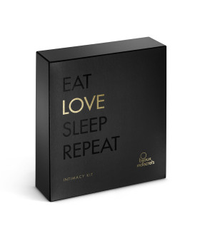 Подарочный набор для секса Bijoux Indiscrets INTIMACY LOVE, черный, 7 предметов - No Taboo