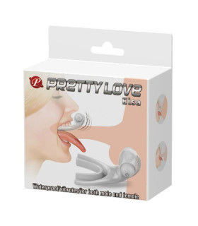 Вибратор для оральных ласк Pretty Love Elsa, розовый - No Taboo