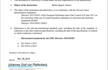 Сертификат-качества-Romp-Beat