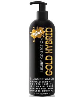 Лубрикант Wet Gold Hybrid водно-силиконовый, 475 мл - No Taboo