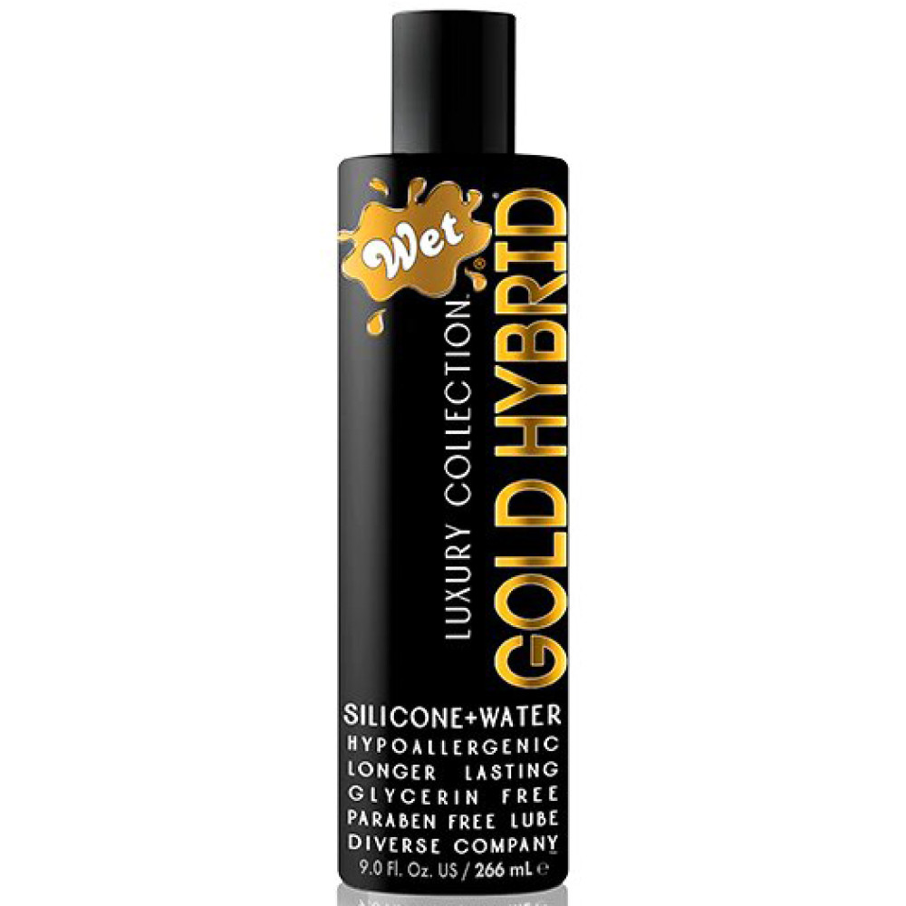 Лубрикант Wet Gold Hybrid водно-силіконовий, 266 мл (44804), zoom