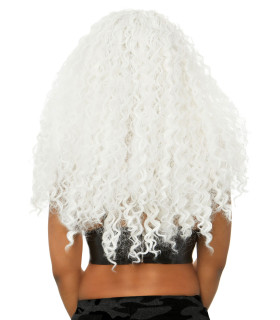  Парик длинный белый Leg Avenue, кучерявый, 73 см, размер O/S - No Taboo