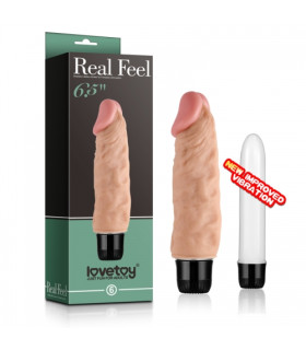 Вибратор реалистичный 6 Real Feel Vibrator Flesh, 14 см х 3.6 см - No Taboo