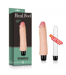 Вибратор реалистичный 13 Real Feel Vibrator Flesh, 20 см х 3.8 см - No Taboo
