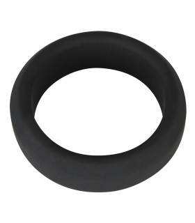 Эрекционное кольцо Black Velvets Cock Ring, 3.8 см, силикон, черное - No Taboo