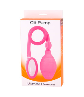 Вакуумная помпа для клитора CLIT PUMP, розовая - No Taboo