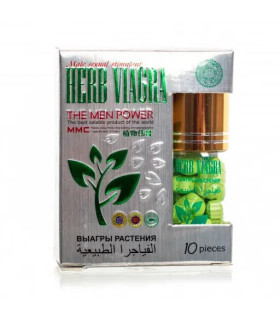 Таблетки для потенции Herb Viagra, 10 шт - No Taboo