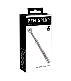 Уретральний стимулятор 13,6 см Penis Plug, металл - No Taboo